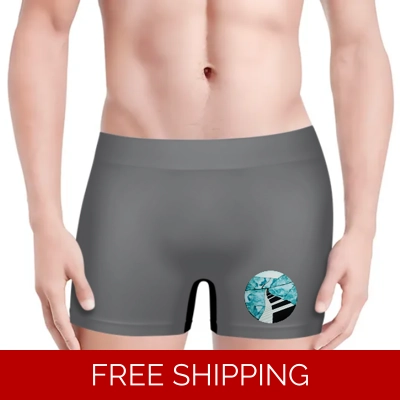 Le Studio Piano Window Custom Men's Boxer Briefs
